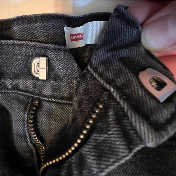 Boys black Levi’s 511 slim jeans size 7 regular - Picture 3 of 7